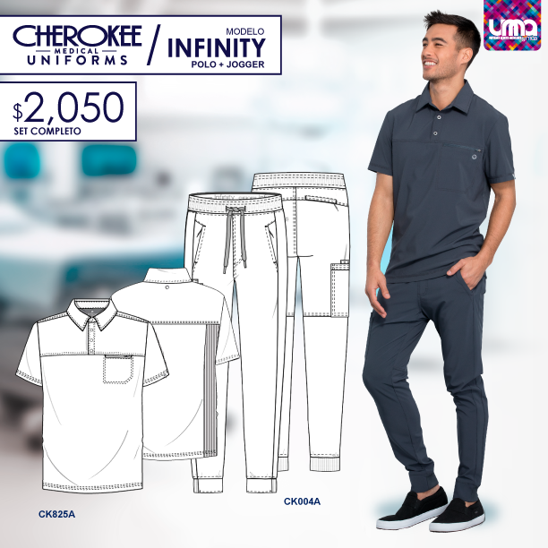Uniformes medicos importados para hombre